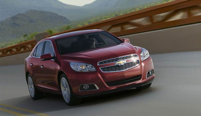 Chevrolet представит новый Malibu в ходе Интернет-трансляции
