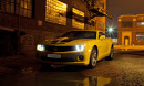Ксеноновые фары  Chevrolet Сamaro / Шевроле Камаро со светящимися светодиодными кольцами.